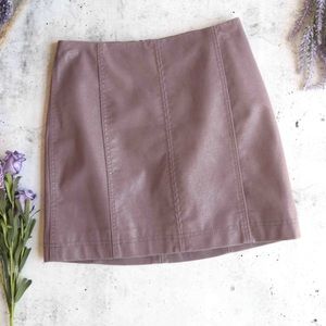 Free people modern femme mini skirt